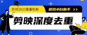 2023年6月最新电脑版剪映深度去重方法,针对最新查重机制的剪辑去重-墨痕微课