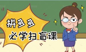 拼多多商家开店入门必学,0基础新手小白扫盲课(58节视频课程)-墨痕微课