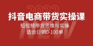 抖音电商带货实操课:短视频带货思维与实操,适合日销0-100单-墨痕微课