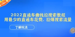 2022直通车曲线拉搜索教程:用最少的直通车花费,拉爆搜索流量-墨痕微课