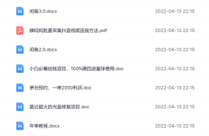 阿拉丁副业财富圈,你将收货一堆正规靠谱的赚钱项目 价值580元-墨痕微课