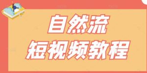 【瑶瑶短视频】自然流短视频教程,让你更快理解做自然流视频的精髓-墨痕微课