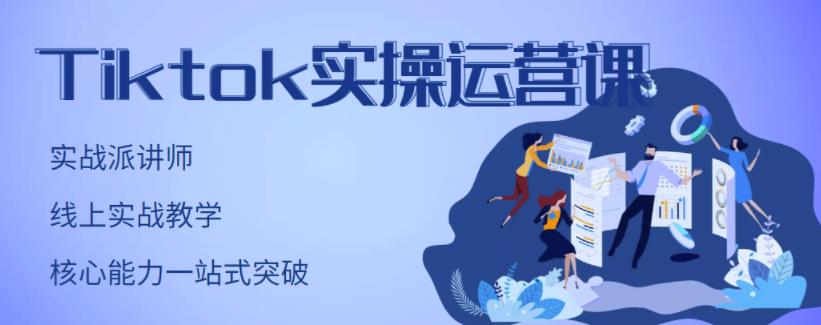 刘博·TikTok实操运营课,手把手账号实战,适合零基础Tiktok新人-墨痕微课