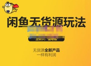 蟹老板·闲鱼无货源玩法(入门 高级),最适合个人互联网的创业项目-墨痕微课