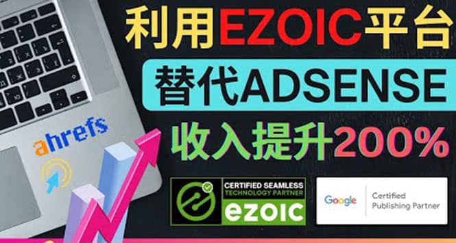 利用Ezoic优化网站广告:把自己的Adsense广告收入提升80%到200%-墨痕微课