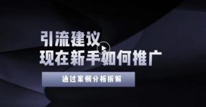 2022年新手如何精准引流?给你4点实操建议让你学会正确引流(附案例)无水印-墨痕微课