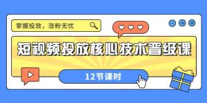 短视频投放核心技术晋级课：掌握投放，涨粉无忧（12节课时）-墨痕微课