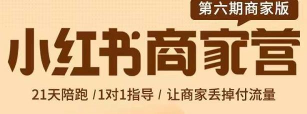 贾真-小红书商家营第6期商家版,21天带货陪跑课,让商家丢掉付流量-墨痕微课