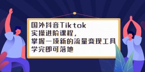 Tiktok实操进阶课程,掌握一项新的流量变现工具,学完即可落地-墨痕微课