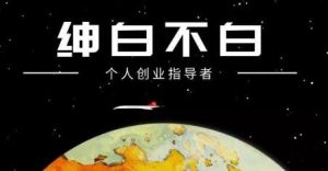 绅白不白·抖音0撸项目:单日收益500,不发作品,不养号【视频课程】-墨痕微课