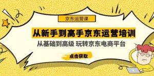 从新手到高手京东运营培训:从基础到高级 玩转京东电商平台(无水印)-墨痕微课