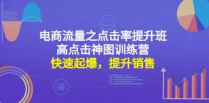 电商流量之点击率提升班 高点击神图训练营:快速起爆,提升销售-墨痕微课