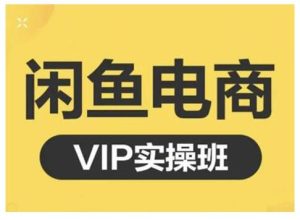 闲鱼电商零基础入门到进阶VIP实战课程,帮助你掌握闲鱼电商所需的各项技能-墨痕微课