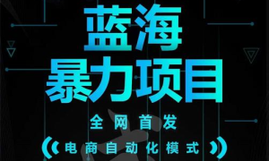 引流哥蓝海暴力躺赚项目:无需发圈无需引流无需售后,每单赚50-500(教程 线报群)-墨痕微课
