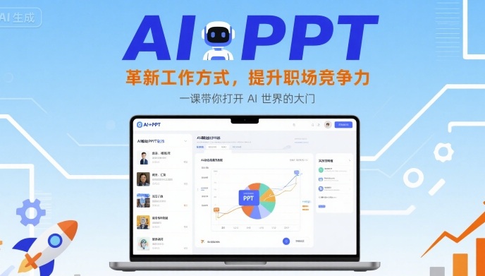 AI+PPT:革新工作方式,提升职场竞争力,一课带你打开 AI 世界的大门-墨痕微课