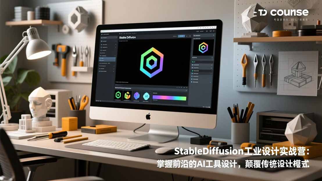 StableDiffusion工业设计实战营：掌握前沿的AI工具设计，颠覆传统设计模式-墨痕微课