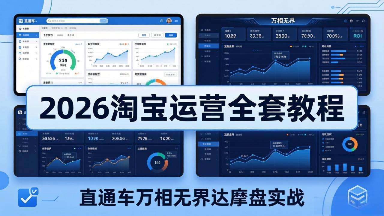 2026淘宝运营全套教程(更新7月-墨痕微课