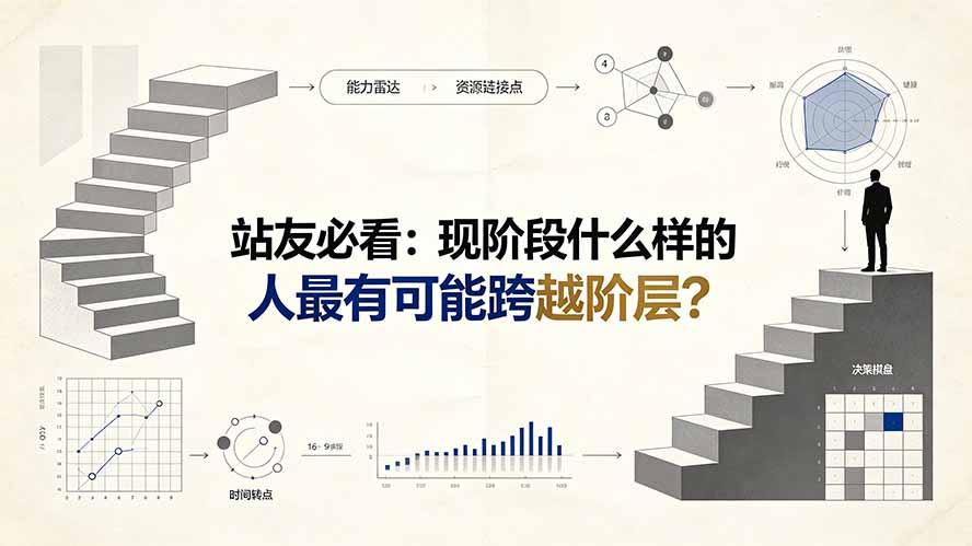 付费文章：站友必看：现阶段什么样的人最有可能跨越阶层?-墨痕微课