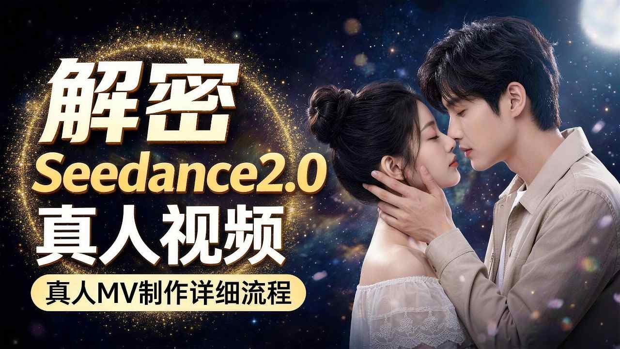 Seedance 2.0解密教程：零基础制作真人MV全流程-墨痕微课