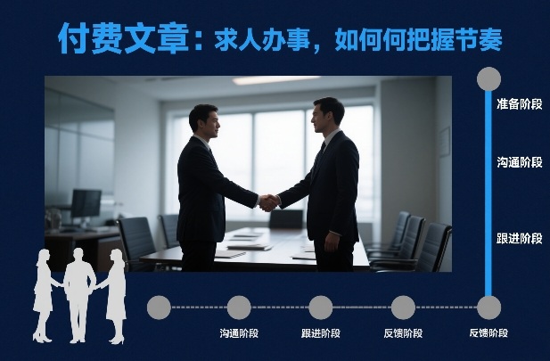 付费文章：求人办事，如何把握节奏-墨痕微课