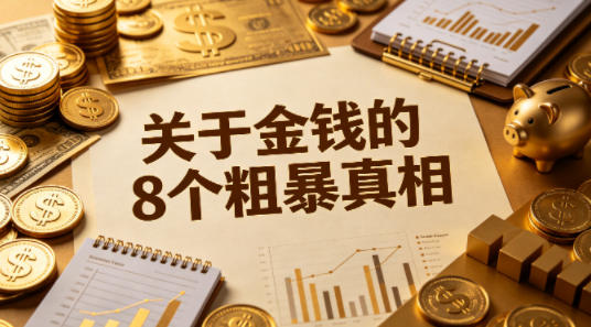 某公众号付费文章:关于金钱的8个粗暴真相-墨痕微课