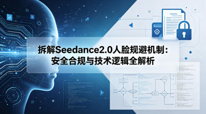 拆解Seedance2.0人脸规避机制：安全合规与技术逻辑全解析-墨痕微课