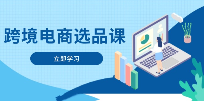 跨境电商选品课:涵盖电动滑板车、健康医疗、电子游戏、厨房用品、宠物等-墨痕微课
