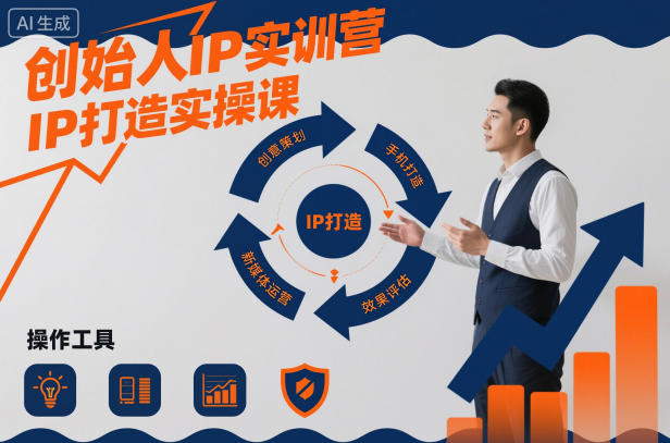 创始人IP实训营，IP打造实操课-墨痕微课