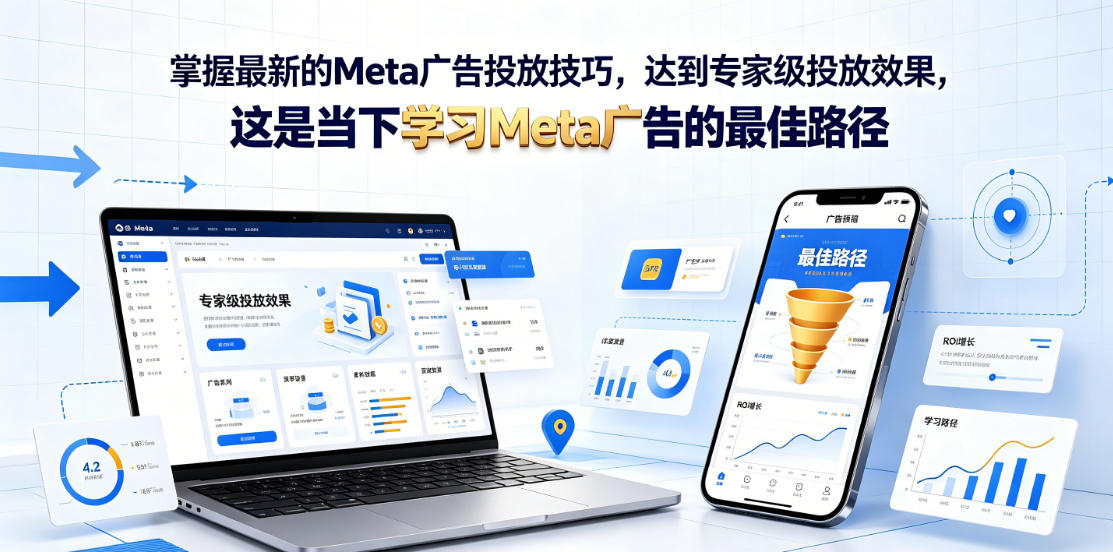 掌握最新的Meta广告投放技巧，达到专家级投放效果，这是当下学习Meta广告的最佳路径【原创双语字幕】-墨痕微课