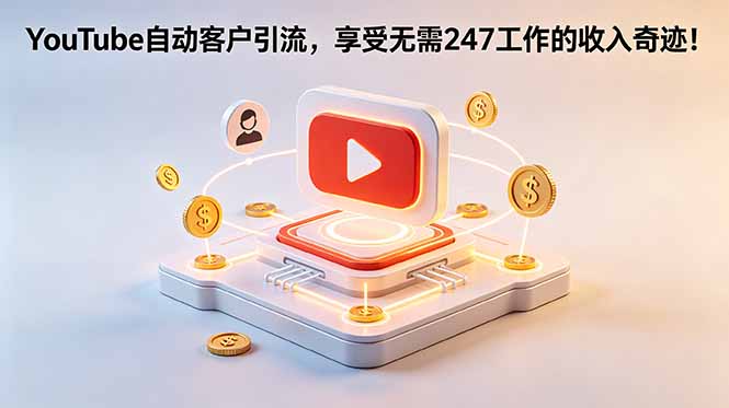YouTube 自动客户引流，享受无需 247 工作的收入奇迹！【原创双语字幕】-墨痕微课