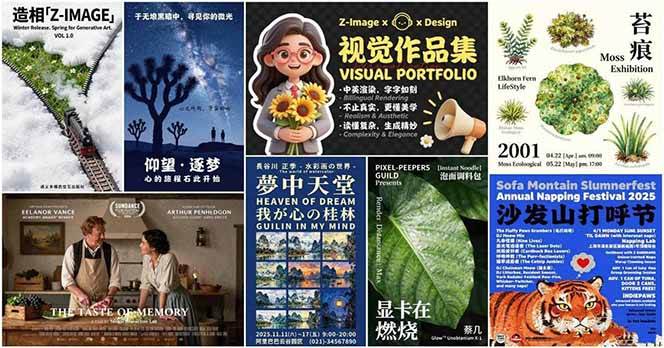 图片[3]-Z-Image – 逼真照片级文生图神器 WebUI+ComfyUI工作流 一键整合包-墨痕微课