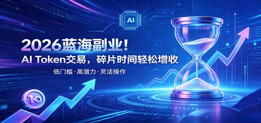 AI Token算力赛道！普通人可入局的数字副业，零门槛快速起步-墨痕微课