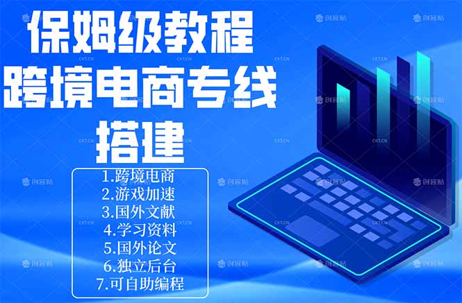 保姆级教程：手把手教你搭建跨境电商专线-墨痕微课