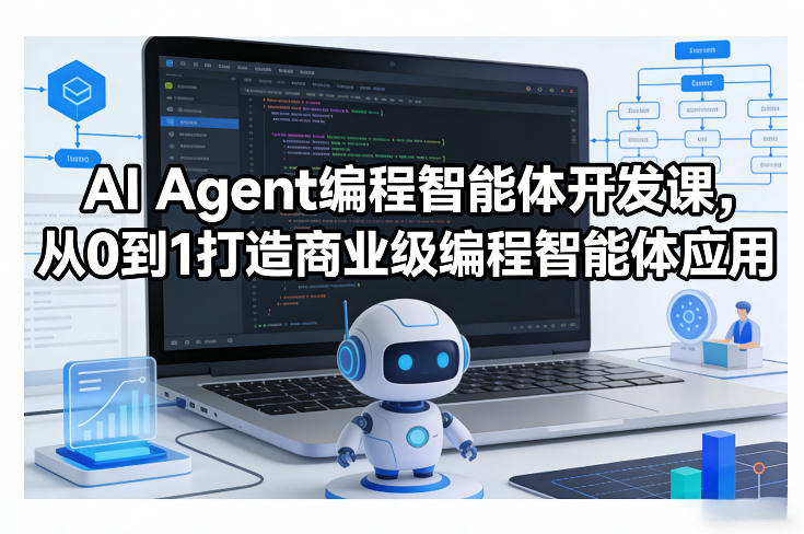 AI Agent编程智能体开发课，从0到1打造商业级编程智能体应用-墨痕微课