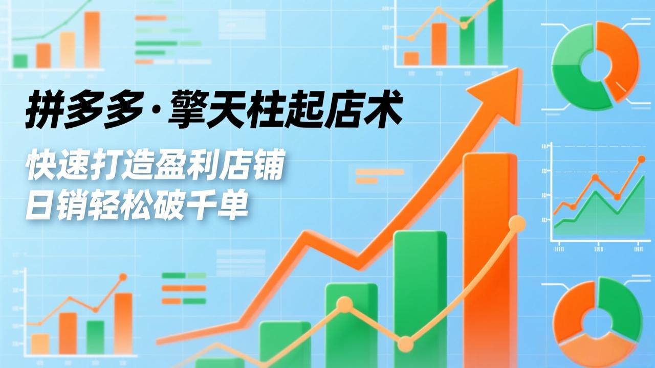 拼多多·擎天柱起店术3.0(更新-墨痕微课