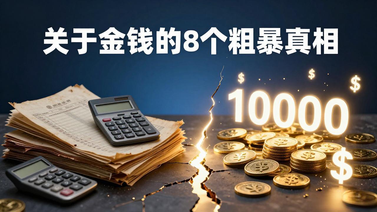 付费文章:关于金钱的 8 个粗暴真相,彻底重塑你的赚钱思维与财富认知-墨痕微课