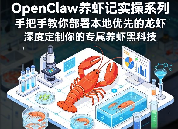 OpenClaw养虾记实操系列，手把手教你部署本地优先的龙虾，深度定制你的专属养虾黑科技(更新)-墨痕微课