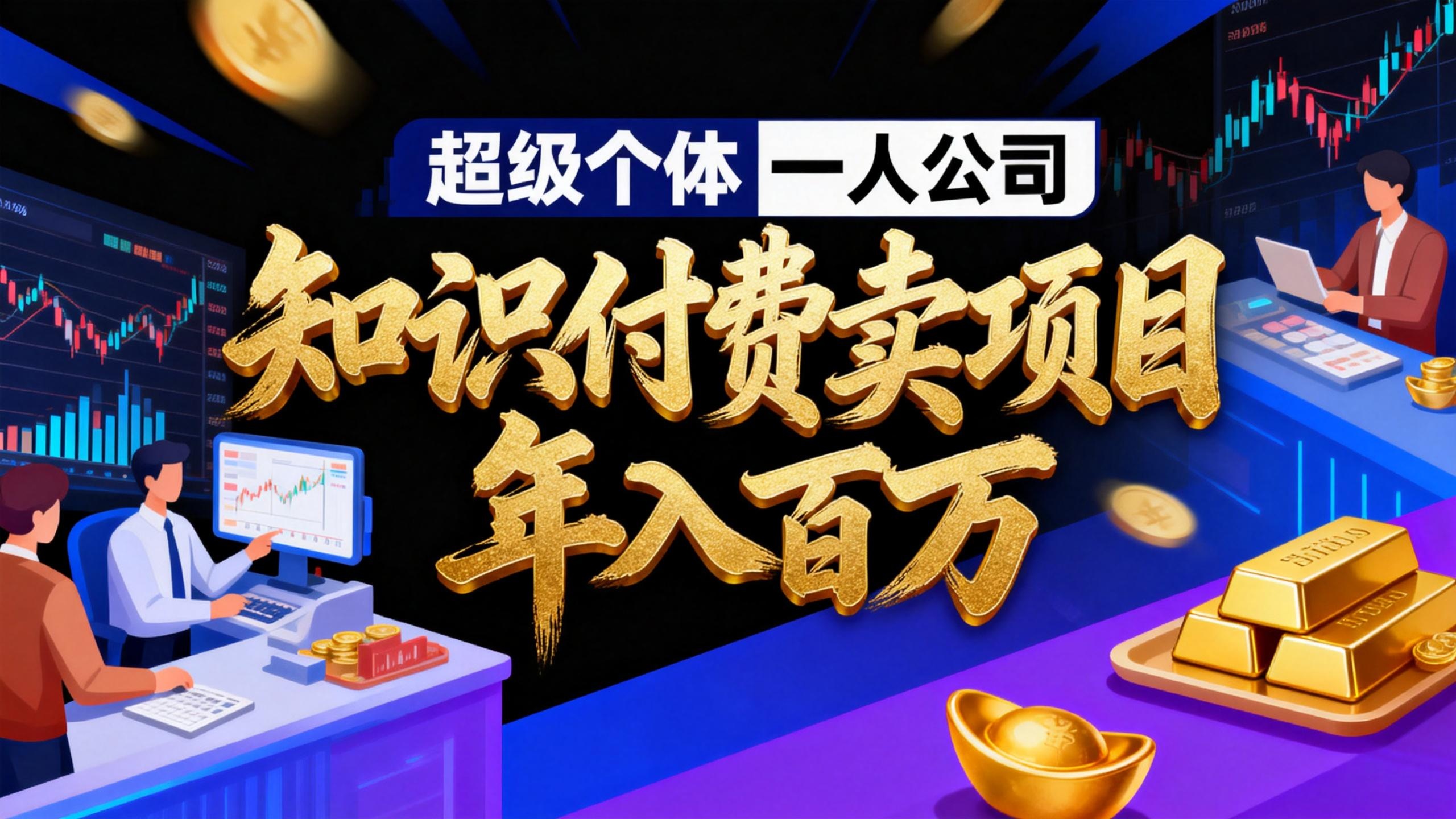 2026年“超级个体一人公司”私域卖项目年入百万，个人IP-精准引流-项目包装-转化成交-墨痕微课