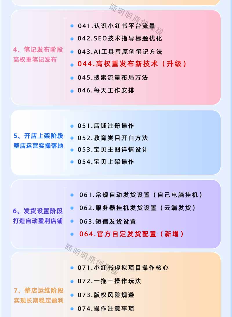 图片[3]-小红书虚拟项目特训班9.0，全面拥抱AI，批量产出原创PPT货源，单品/单店纯利润几万到几十W-墨痕微课