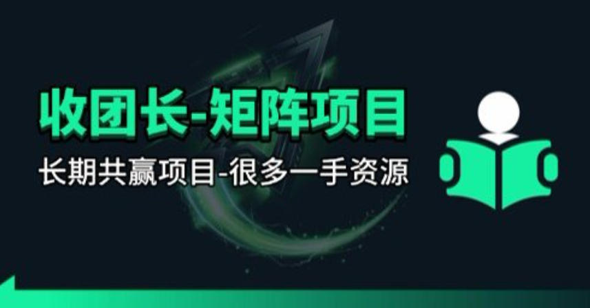 【团长合作】视频矩阵项目_招发手矩阵+剪辑师，共赢项目【揭秘】-墨痕微课