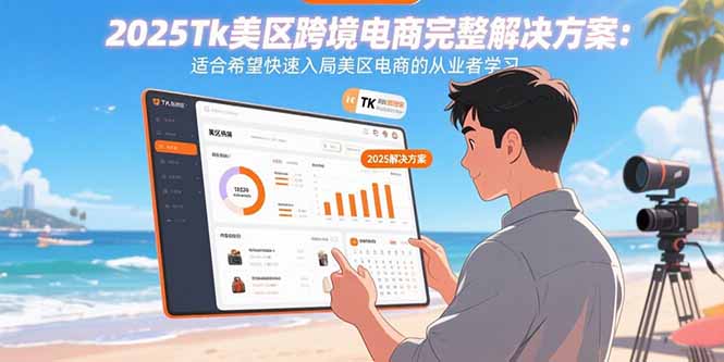 2025Tk美区跨境电商完整解决方案:适合希望快速入局美区电商的从业者学习-墨痕微课