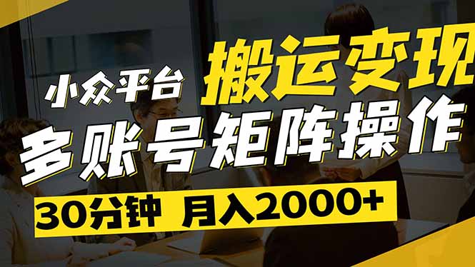 得物平台变现新蓝海！无脑复制热门视频，多账号同步运营，每天半小时躺…-墨痕微课