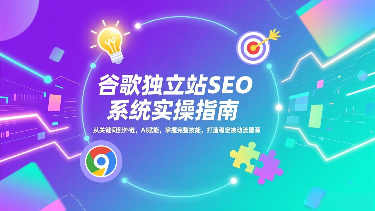 谷歌独立站SEO系统实操(更新-墨痕微课