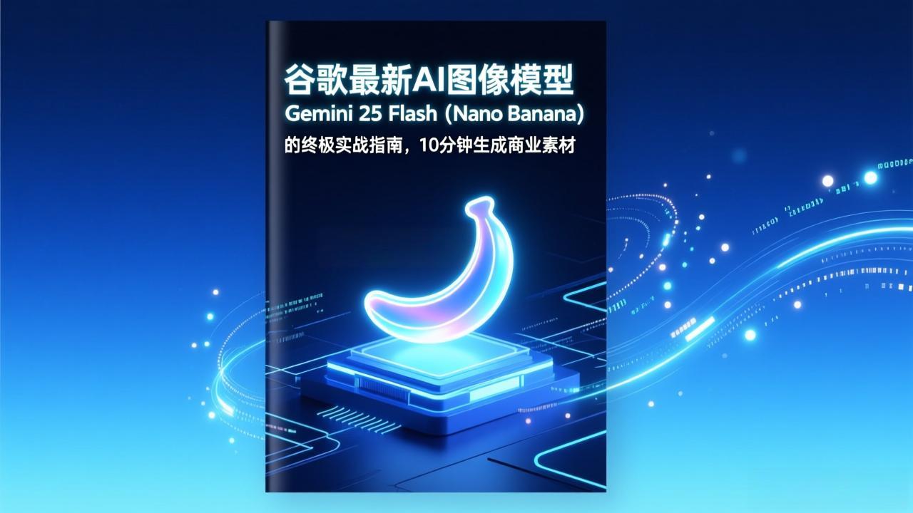 谷歌最新AI图像模型Gemini 2.5 Flash(Nano Banana-墨痕微课