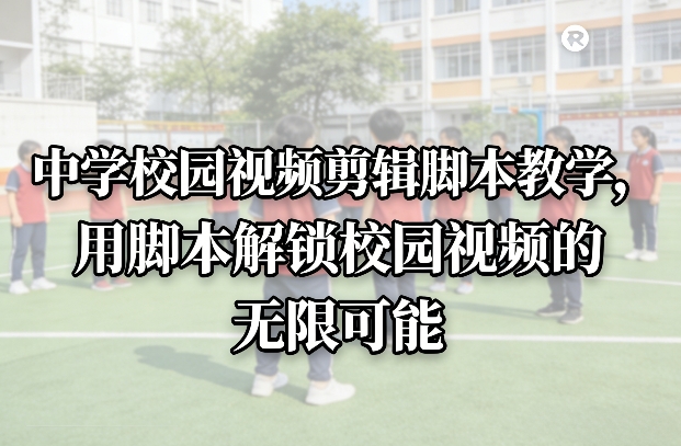 中学校园视频剪辑脚本教学，用脚本解锁校园视频的无限可能-墨痕微课