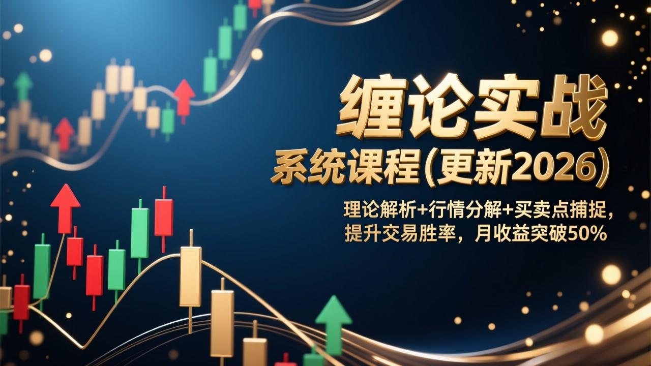 缠论实战系统课程(更新2026-墨痕微课