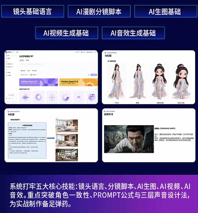 图片[1]-AI漫剧硬核课：巨日禄+豆包+即梦+可灵+Vidu+剪映：一套课玩转国产工具，低成本产出爆款漫剧-墨痕微课