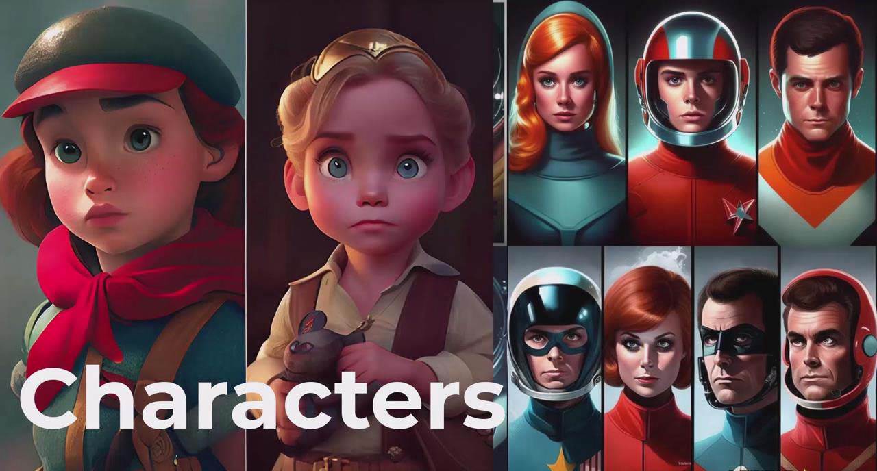 掌握 MidJourney V5 AI + ChatGPT创建一致的角色设计图像-22节课-中英字幕-墨痕微课